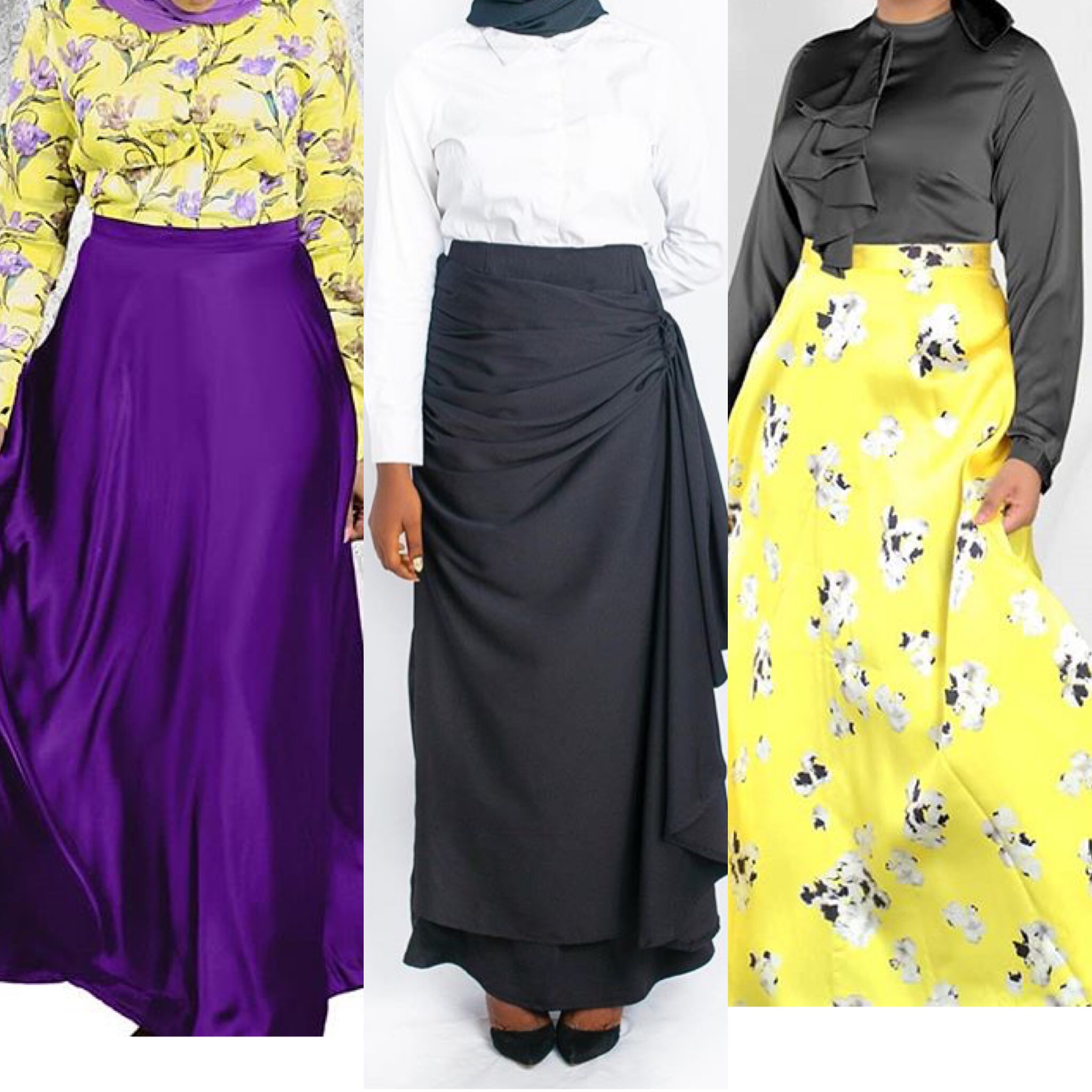 Long skirts for muslim ladies best sale